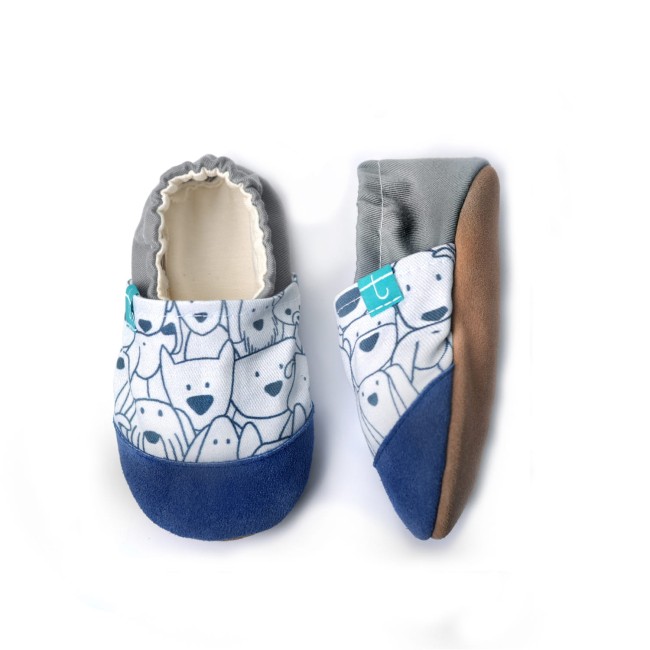 Kapcie dziecięce TITOT BLUE DOGGY-1.jpg