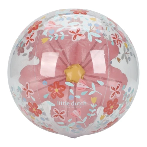 little-dutch-pilka-plazowa-3d-pink-flowers-35-cm-2plus-8712051142449-3.webp