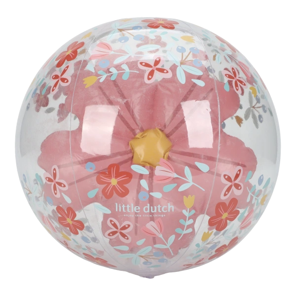 little-dutch-pilka-plazowa-3d-pink-flowers-35-cm-2plus-8712051142449-3.webp