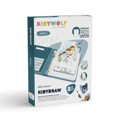 Tablet-graficzny-z-szablonami-do-rysowania-KIDYDRAW-PAD-Animals-Kidywolf-9.webp