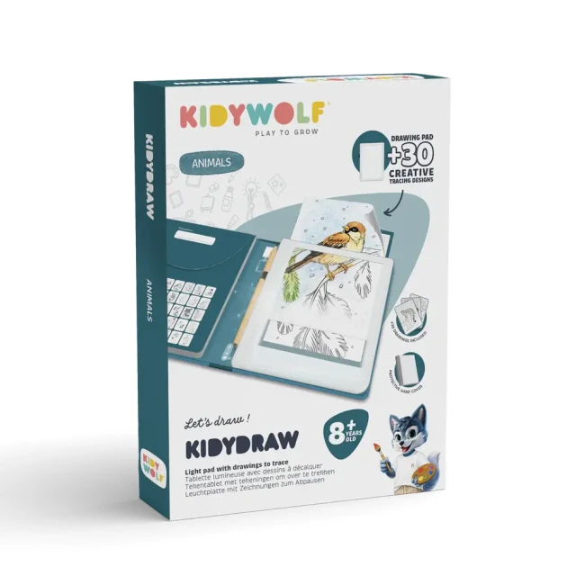 Tablet-graficzny-z-szablonami-do-rysowania-KIDYDRAW-PAD-Animals-Kidywolf-9.webp